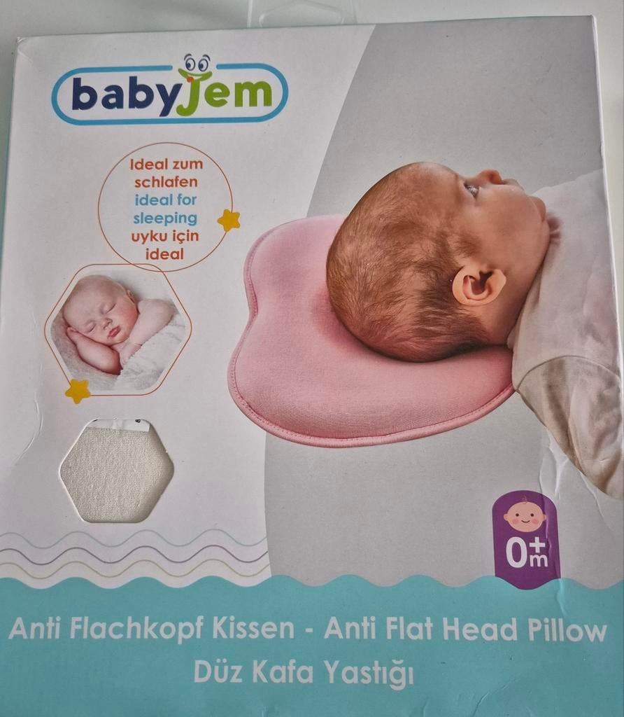 Babyjem Anti Flat Head Kussen - Nieuw in doos hoofdkussen, Ophalen of Verzenden, Nieuw