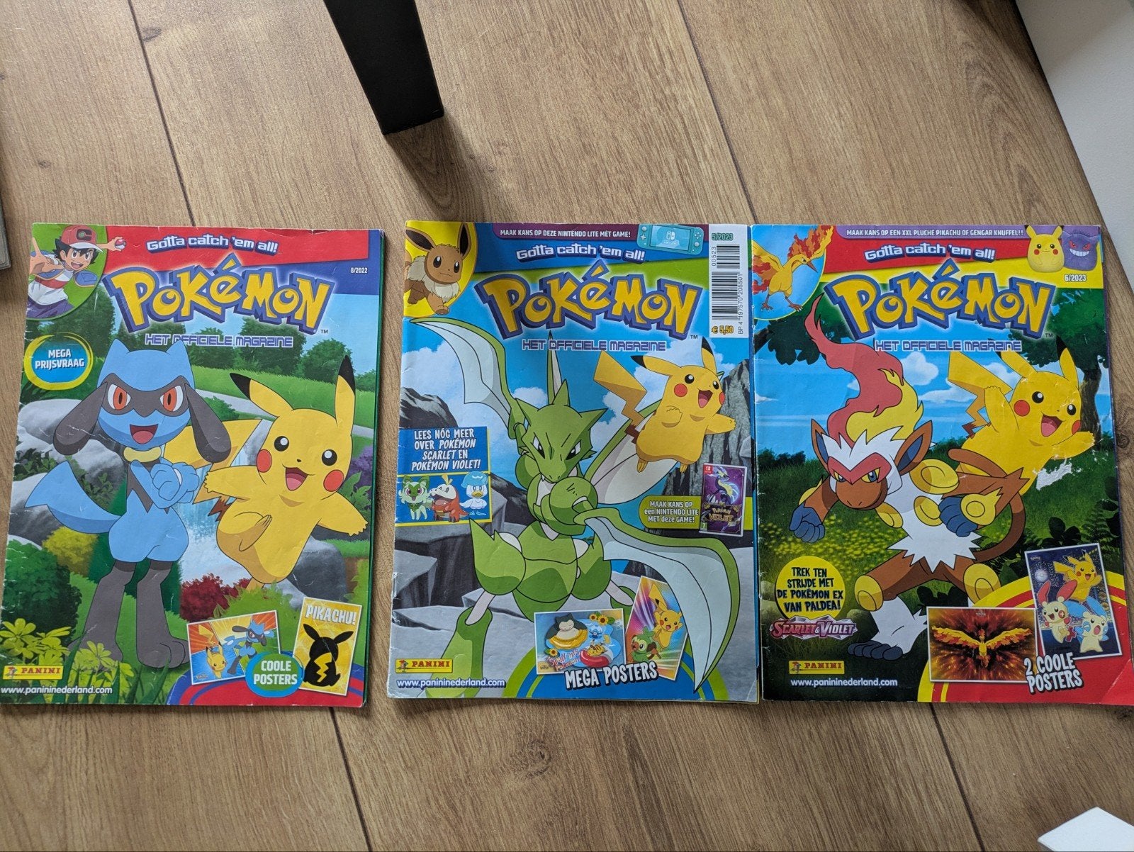 3 Pokemon tijdschriften in goede staat, Boeken, Tijdschriften en Kranten, Ophalen of Verzenden, Gelezen