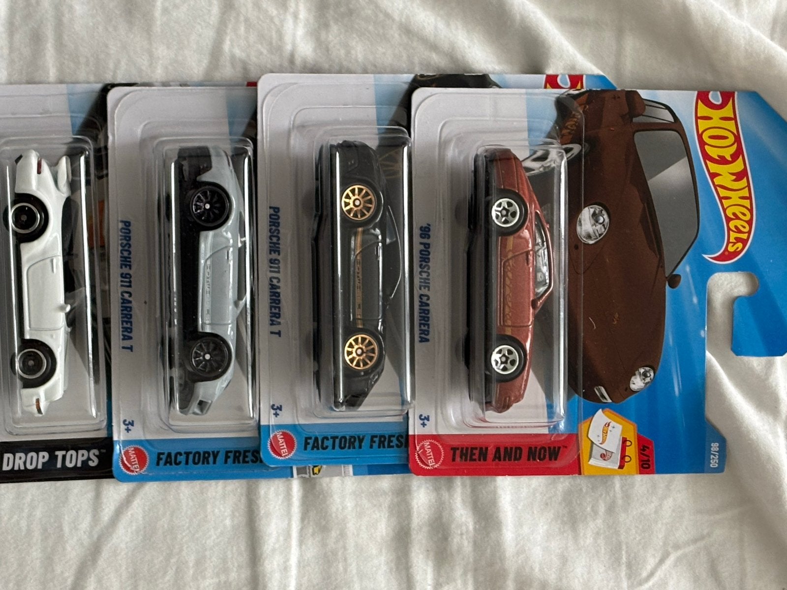 Hot Wheels Porsche Set (4 stuks) – Nieuw in verpakking (MOC), Ophalen of Verzenden, Nieuw, Auto
