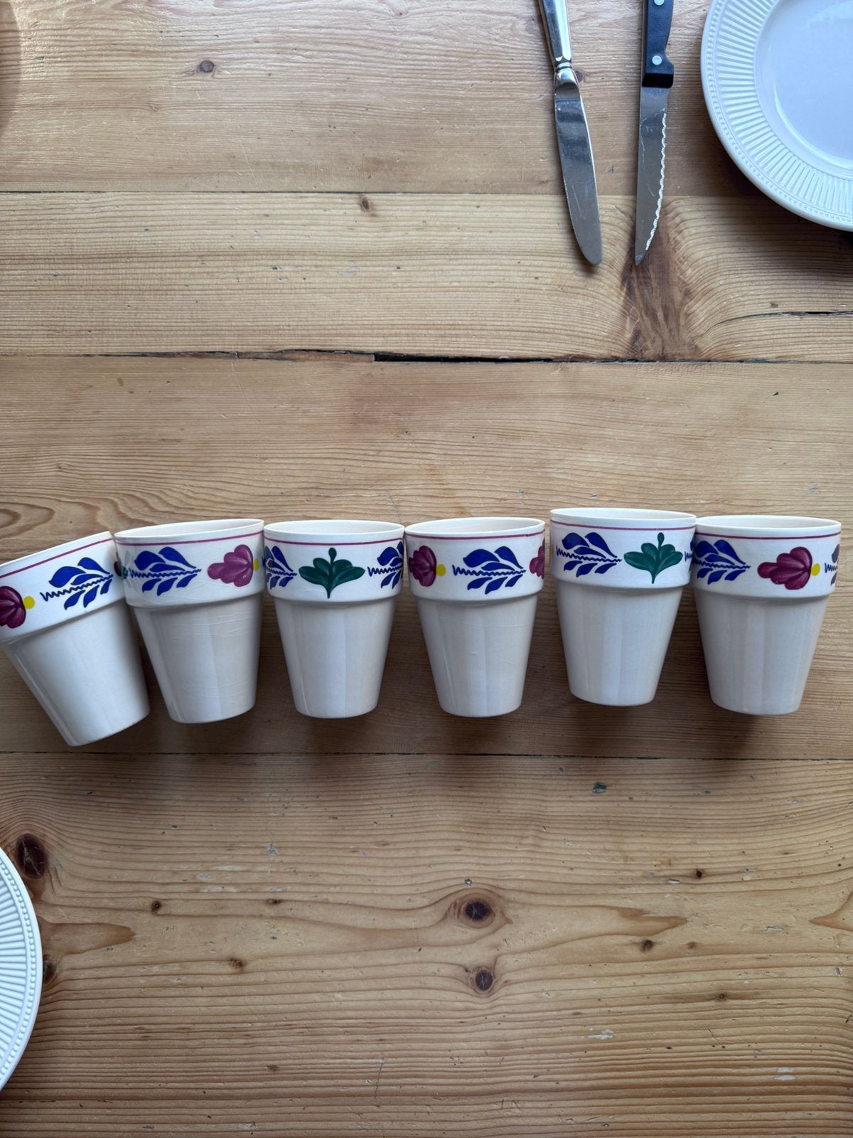Boerenbonte bekers, Verzamelen, Ophalen of Verzenden