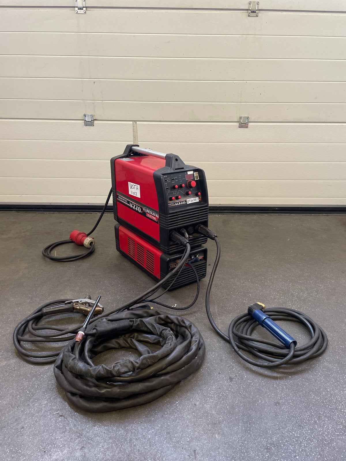 Lincoln Electric Invertec V270 TIG Lasapparaat, Doe-het-zelf en Verbouw, Gebruikt, Lincoln, Ophalen of Verzenden, Tig