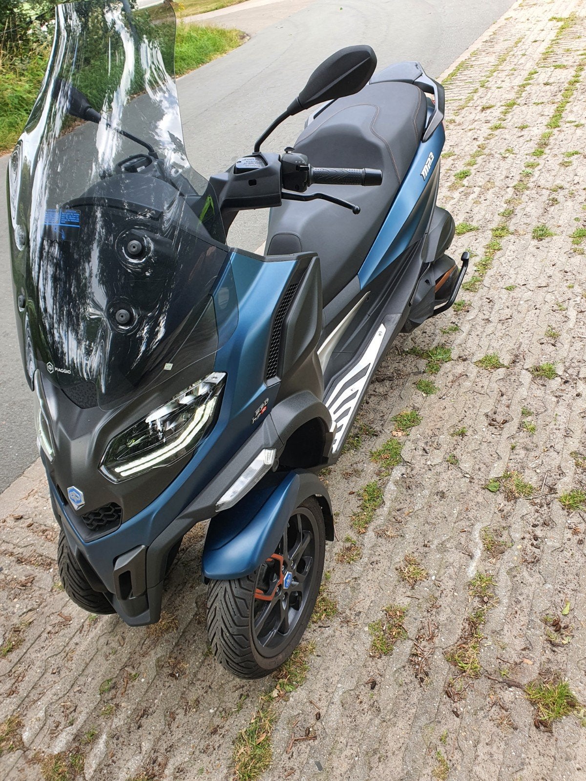 Piaggio MP3 HPE 530 Advance Exclusive 2025, Motoren, Motoren | Piaggio, Scooter, Gebruikt, Particulier, LED Verlichting