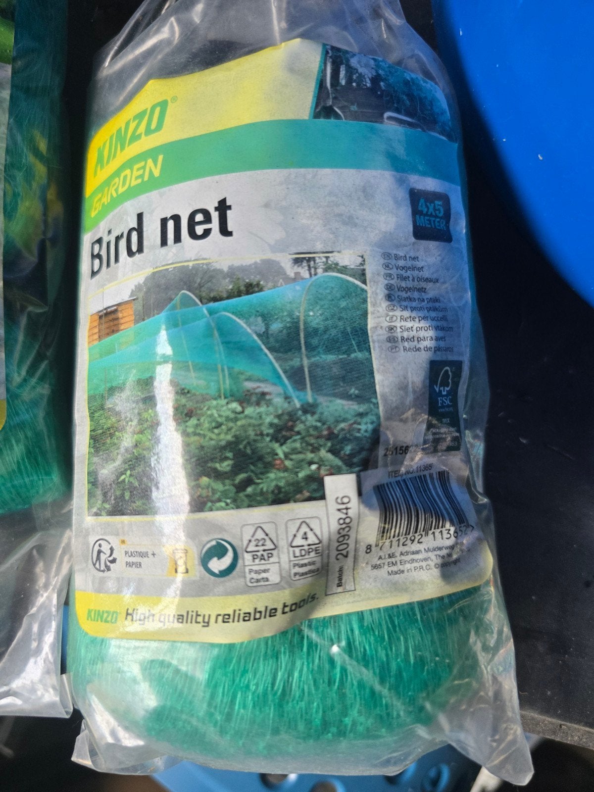 3x Birdnet fijnmazig en afschriktape, Ophalen, Nieuw