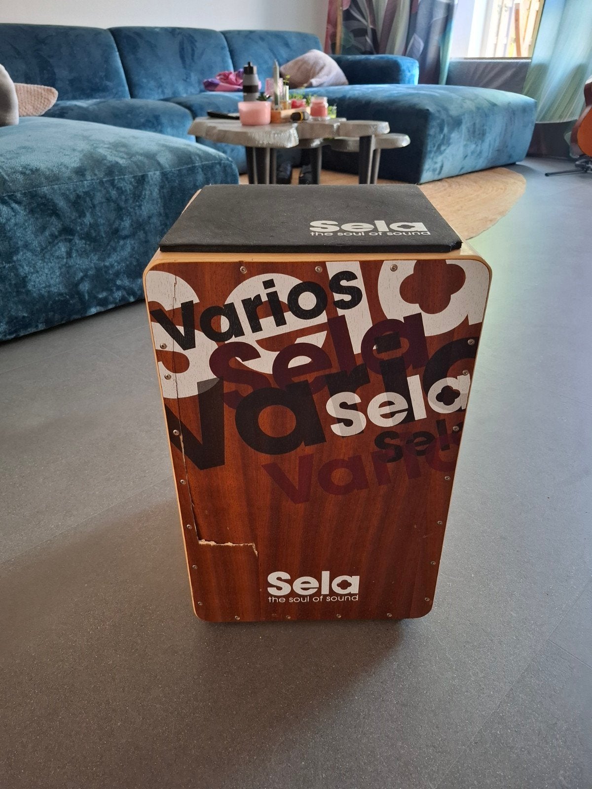 Cajon Sela - Nauwelijks gebruikt, frontje kapot, Muziek en Instrumenten, Ophalen, Gebruikt, Trommel