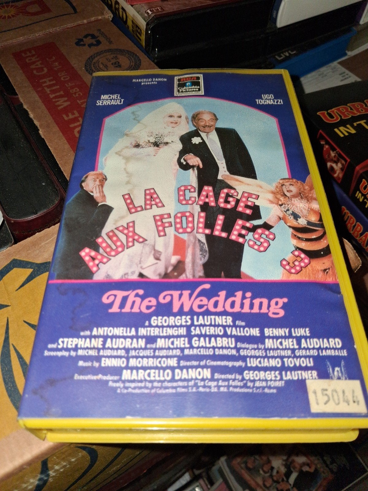 Vhs ex-rental  - La Cage Aux Folles, Cd's en Dvd's, Vanaf 16 jaar, Ophalen of Verzenden, Gebruikt, Horror