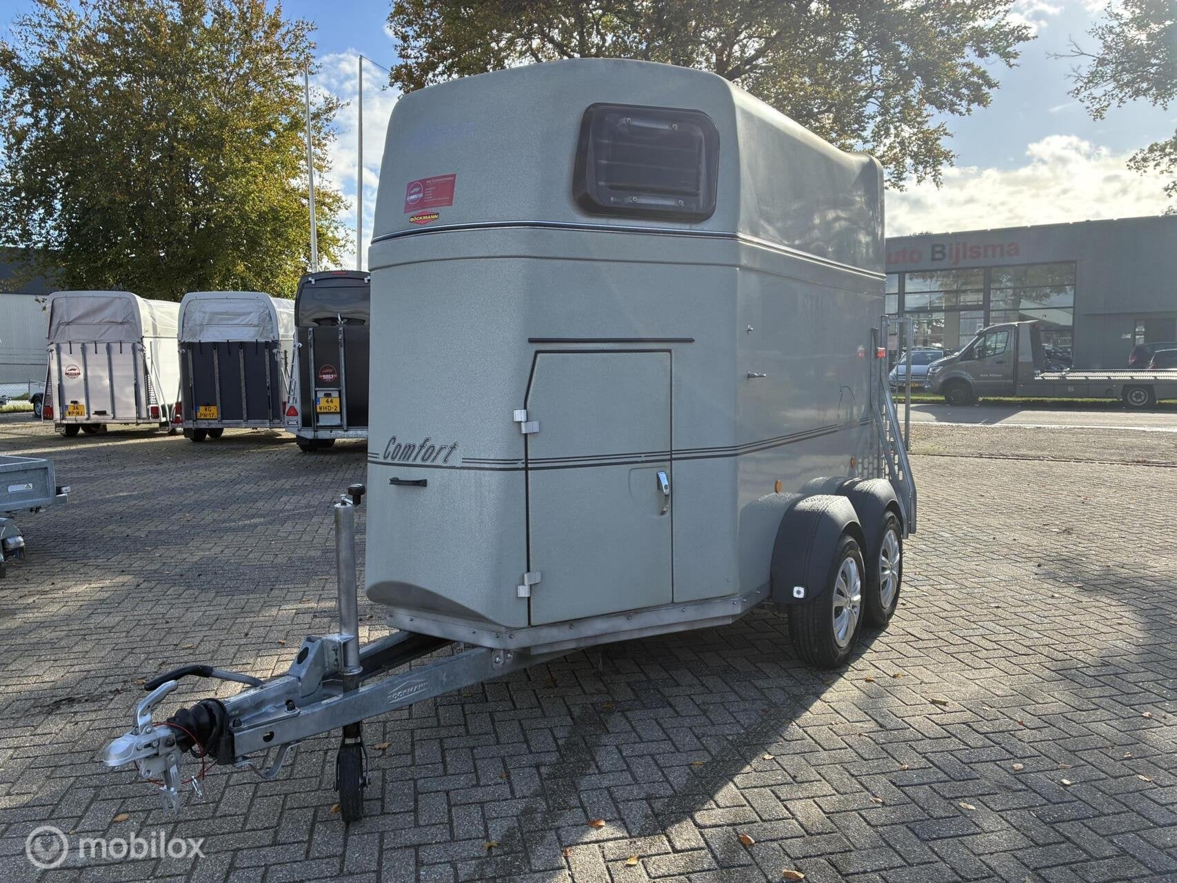 Hele mooi polyester Bockmann Comfort 2 paards met alu vloer., Gebruikt, Overige typen