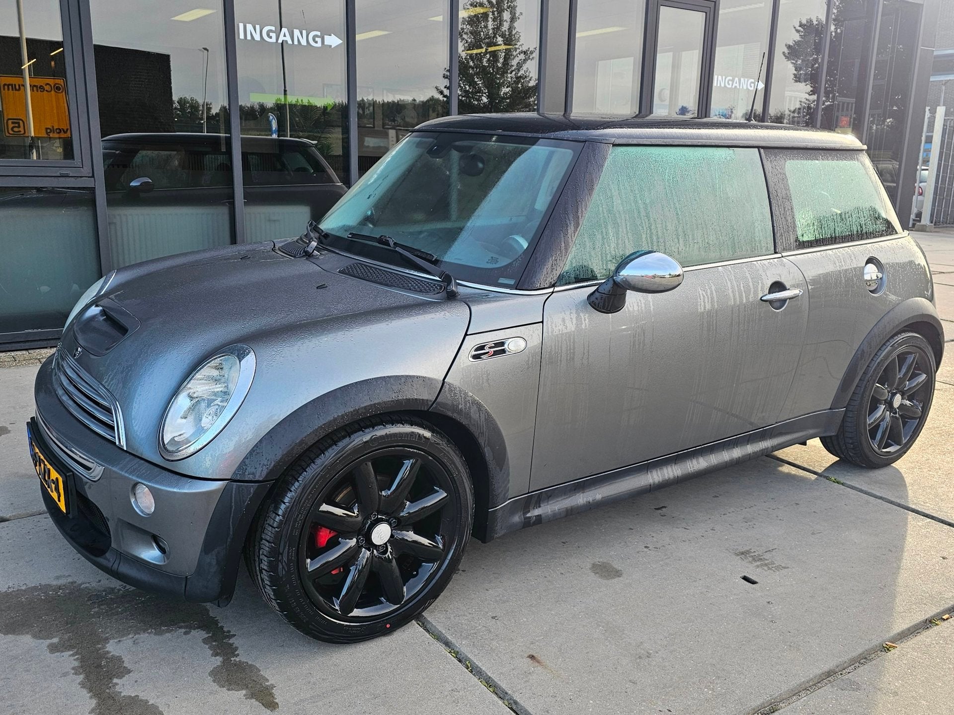 Mini 3-Deurs 1.6 Cooper S Chili - Leer - Airco - Electr Rame, Auto's, Voorwielaandrijving, Gebruikt, Zwart, 4 cilinders