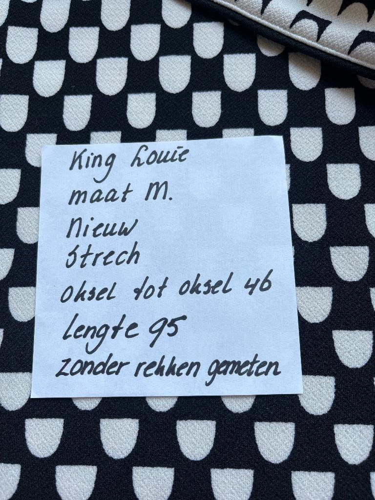JURK KING LOUIE MAAT M    10 EURO!!!!!!!!!!!!!!, Kleding | Dames, Overige kleuren, Maat 42/44 (L), Ophalen of Verzenden, Zo goed als nieuw