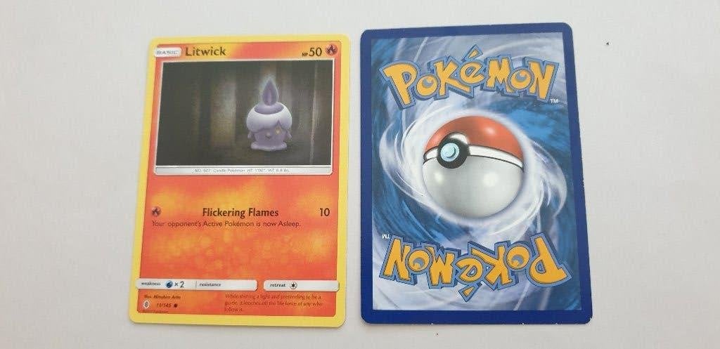3343 pokemon litwick 11-145, Verzenden, Nieuw