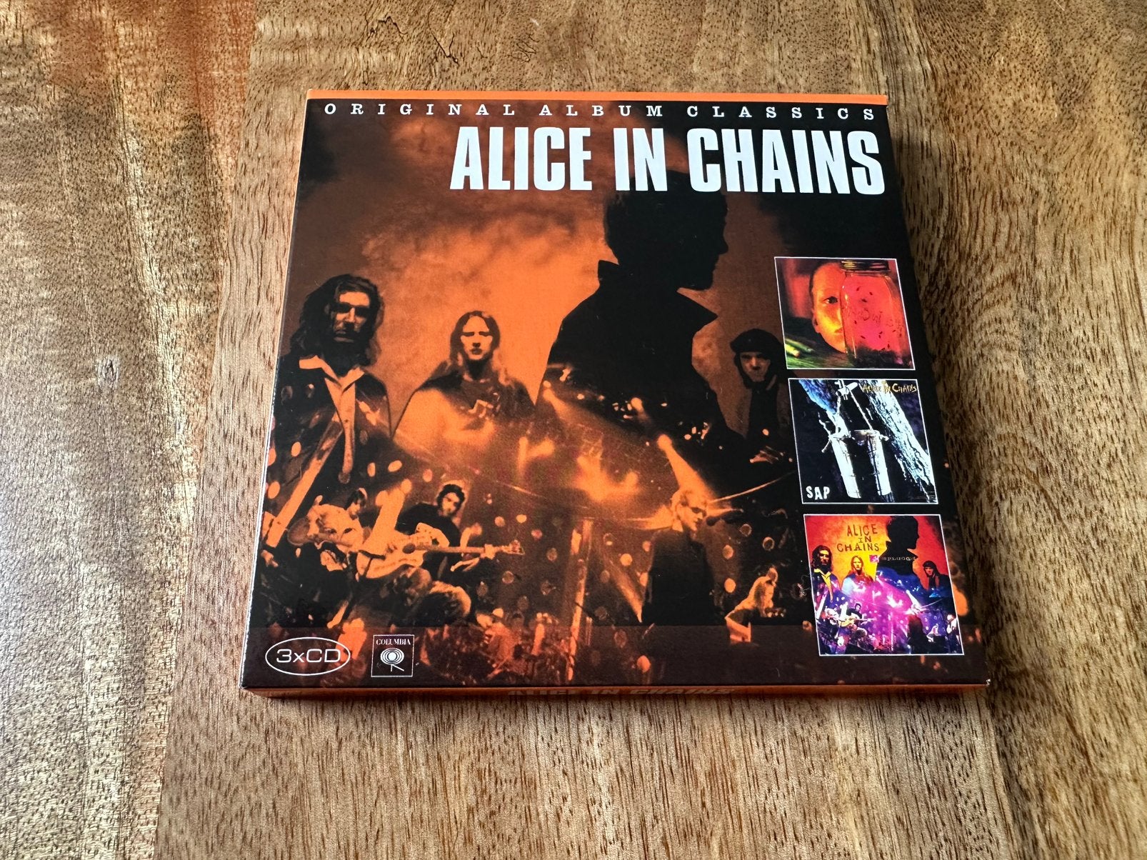 Alice in Chains Original Album Classics (3-CD), Gebruikt, Boxset, Digipak, Ophalen of Verzenden