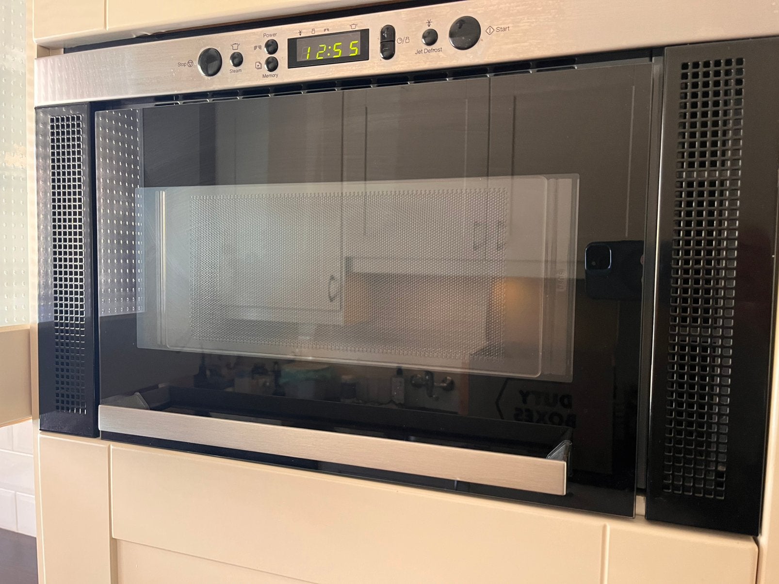 Ikea inbouw magnetron MW A01S, Ophalen, Inbouw, Draaiplateau, 45 tot 60 cm