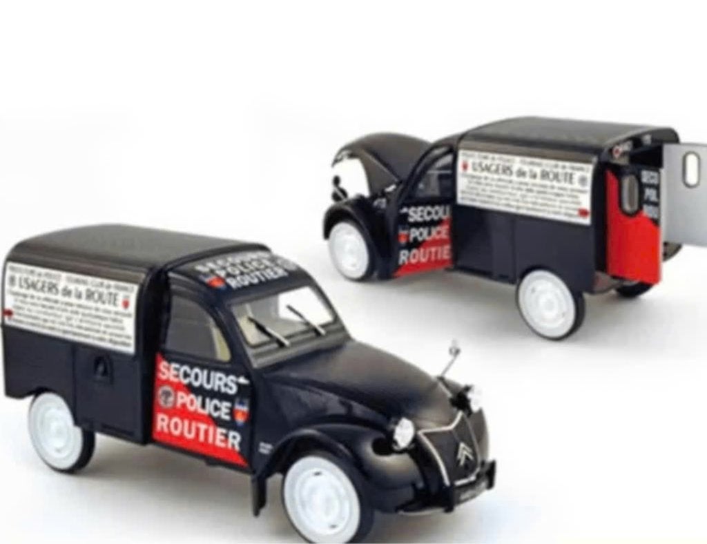 Citroen 2CV Fourgonnette 1952 Police 1/18 NOREV ref. 181504, Verzenden, Nieuw, Auto, Norev