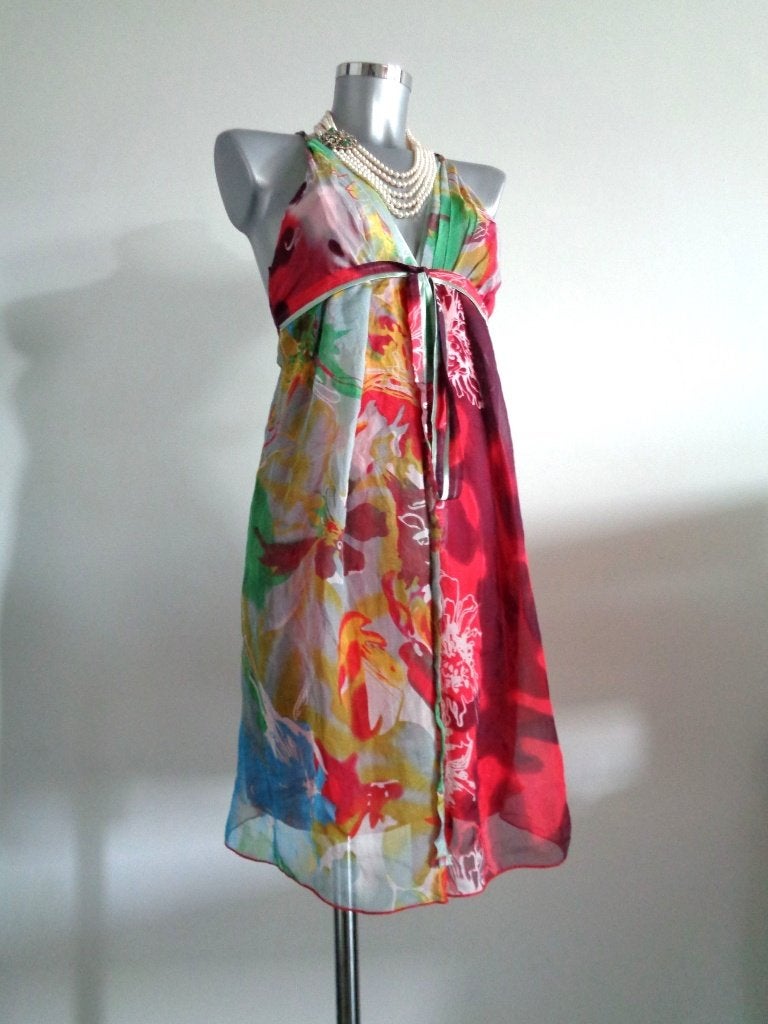 Traffic People zomer jurk van pure zijde, small, nieuw, Kleding | Dames, Jurken, Overige kleuren, Nieuw, Ophalen of Verzenden