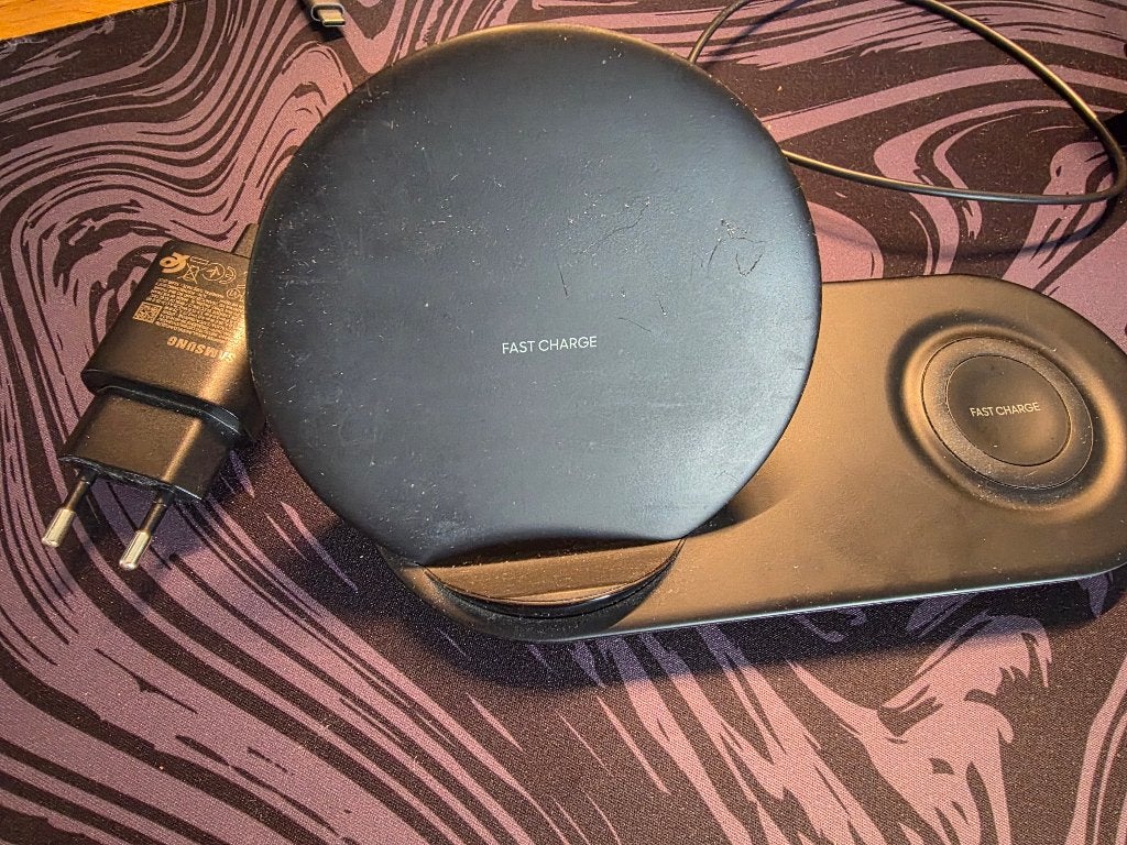 Samsung duo oplader, Draadloze oplader, Ophalen of Verzenden, Zo goed als nieuw, Samsung