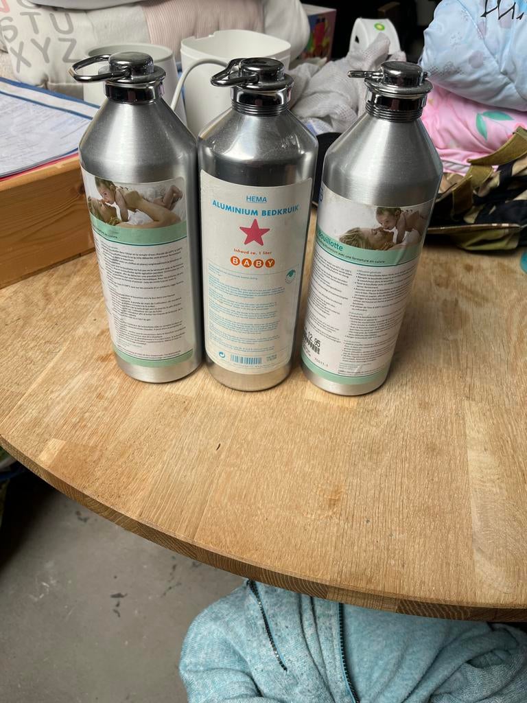 Hema aluminium bedkruik, Ophalen of Verzenden, Gebruikt, Overige typen