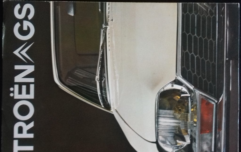 auto folders Citroen GS[A], Verzenden, Zo goed als nieuw, Citroën
