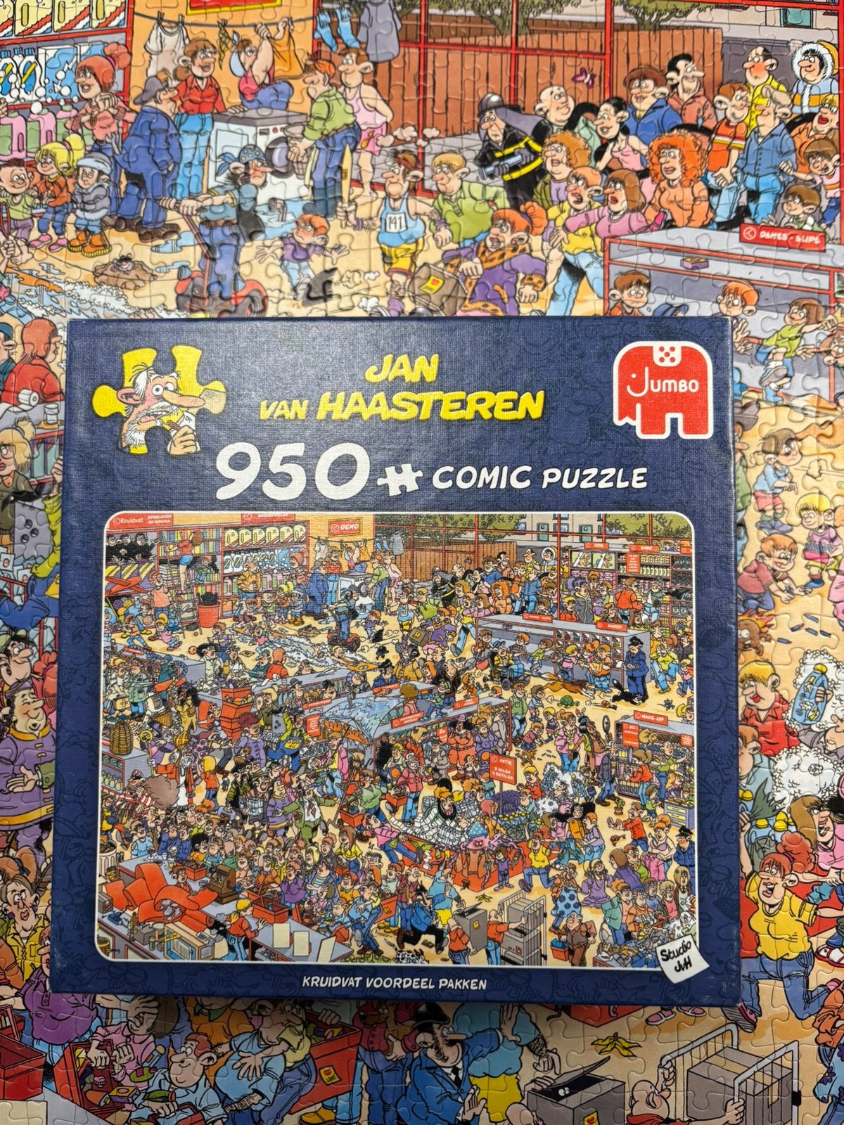 Jan van Haasteren Kruidvat voordeel pakken, Ophalen of Verzenden, 500 t/m 1500 stukjes, Zo goed als nieuw