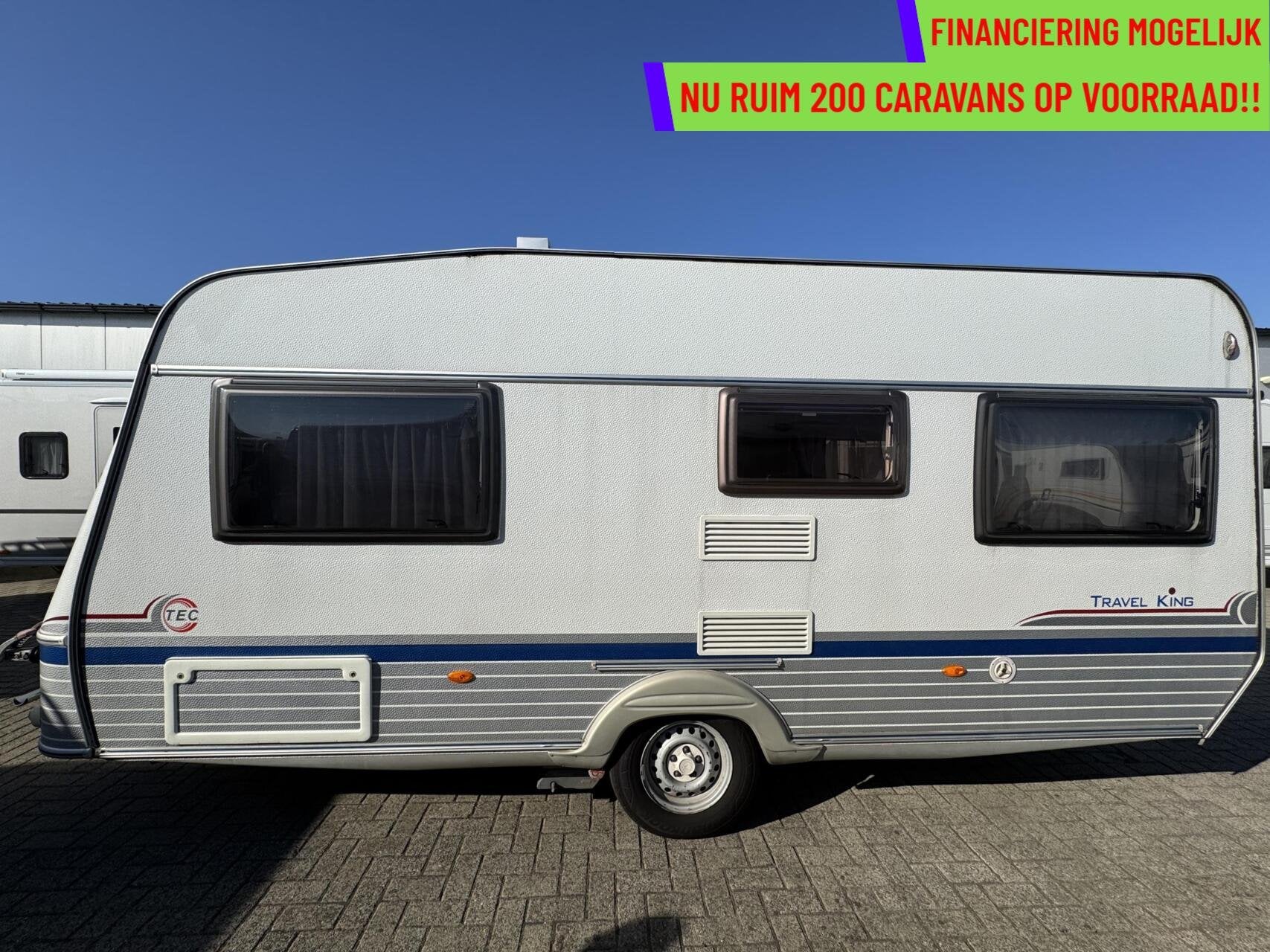 Tec TRAVELKING 460 TDF, FRANSBED, MOVER, VOORTENT, RONDZIT, Caravans en Kamperen, T.E.C., Rondzit, Bedrijf, Mover