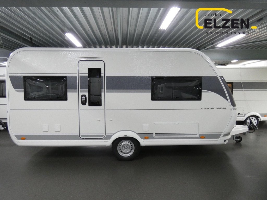 Hobby Excellent Edition 460 UFE Mover, Luifel, Fietsendr., Caravans en Kamperen, Rondzit, Hobby, Bedrijf, Overige typen