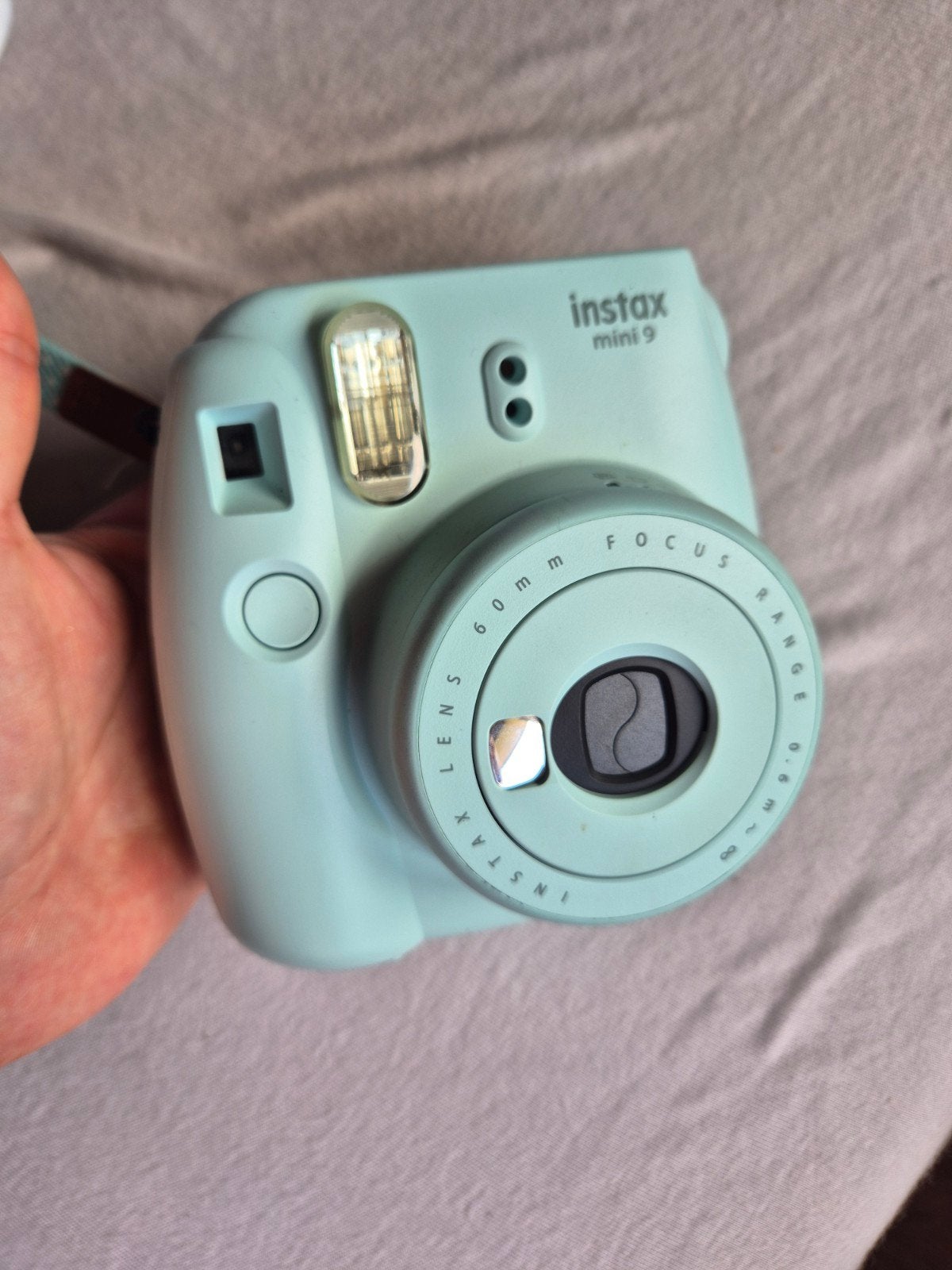Instax mini 9 - Ice Blue, Audio, Tv en Foto, Fotocamera's Analoog, Ophalen of Verzenden, Polaroid, Fuji