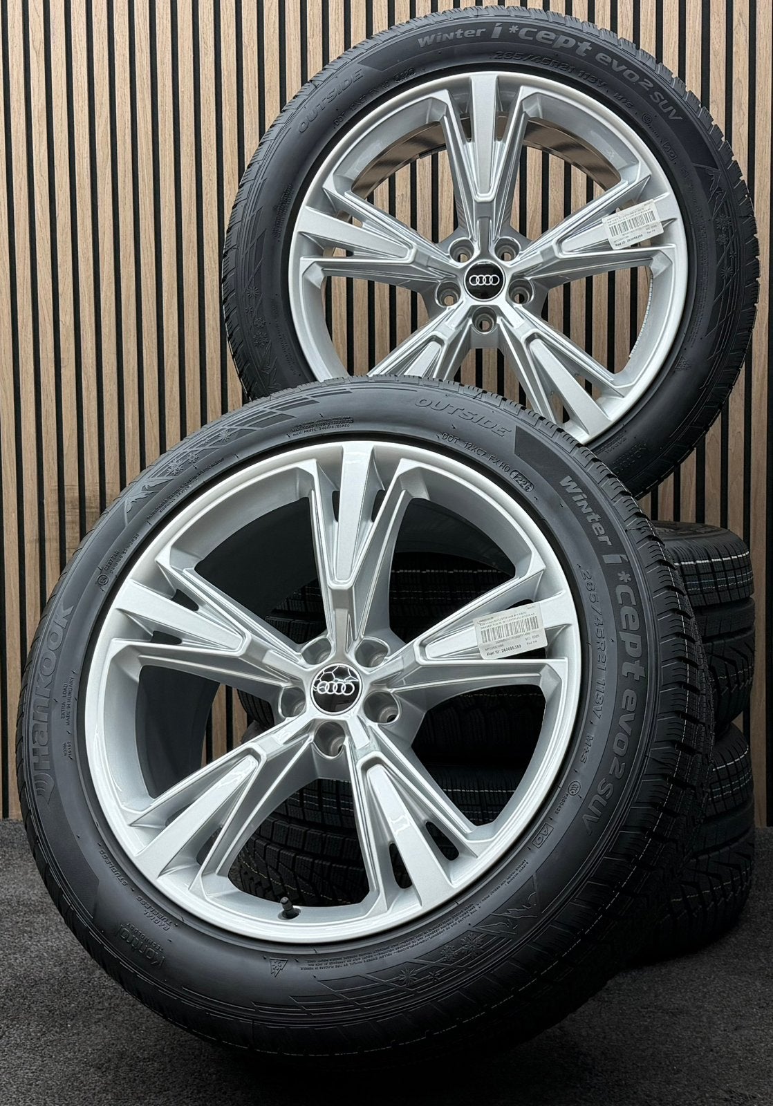NIEUW! Originele 21 inch Audi Q8 SQ8 5x112 ET20 Hankook 2026, Ophalen, 285 mm, ., Banden en Velgen