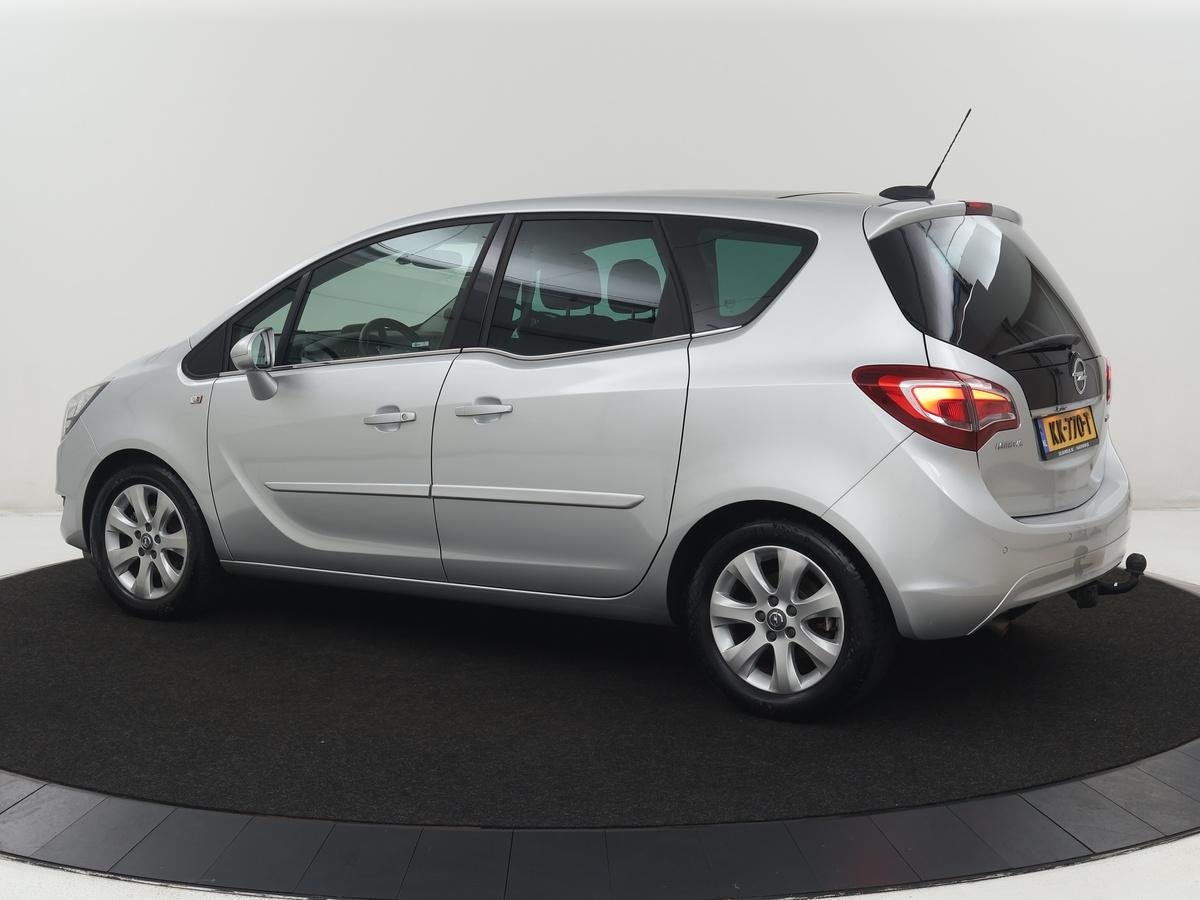 Opel Meriva 1.4 Turbo Blitz | Panoramadak | Trekhaak | Leder, Voorwielaandrijving, Stof, Gebruikt, 4 cilinders