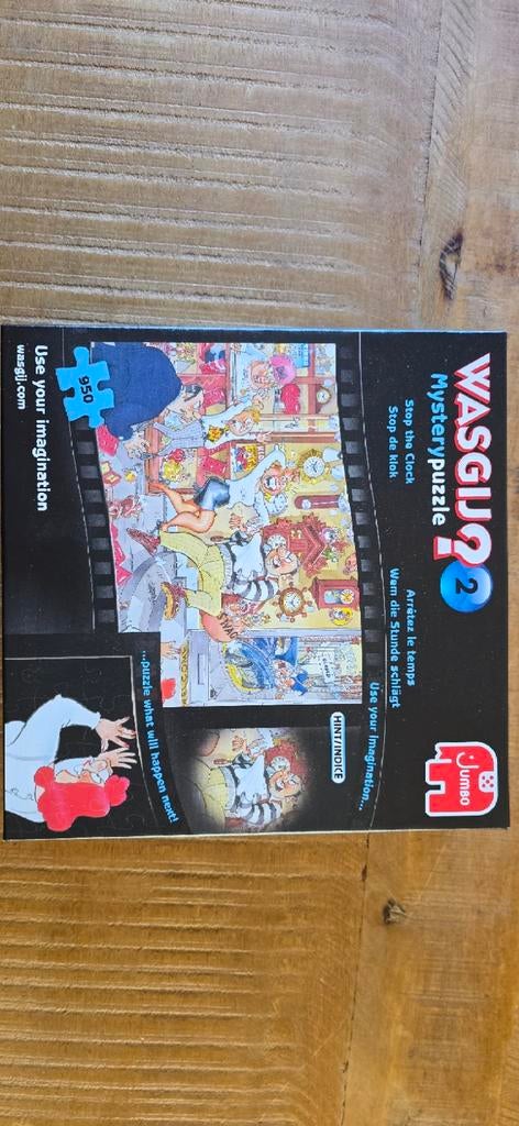 Wasgij mystery puzzel nr 2, Ophalen, 500 t/m 1500 stukjes, Zo goed als nieuw