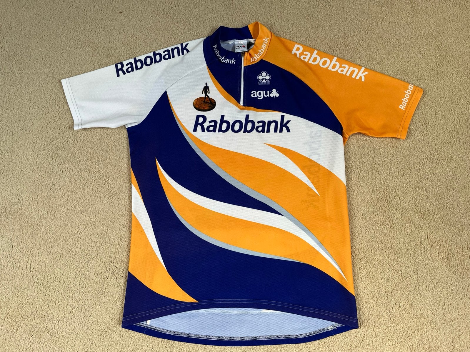 RABOBANK FIETSSHIRT VINTAGE IN PERFECTE STAAT., Fietsen en Brommers, Heren, Ophalen of Verzenden, Zo goed als nieuw, L