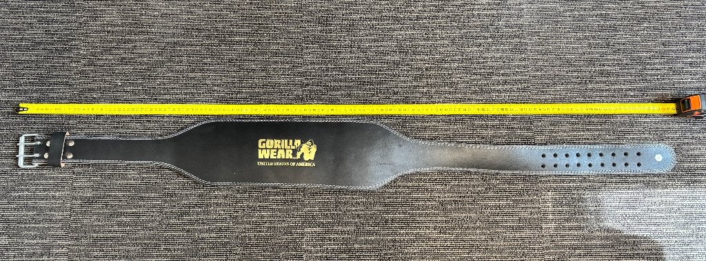 Gorilla Wear 4 inch padded leren belt (verschillende maten)., Ophalen of Verzenden, Nieuw, Halterriem