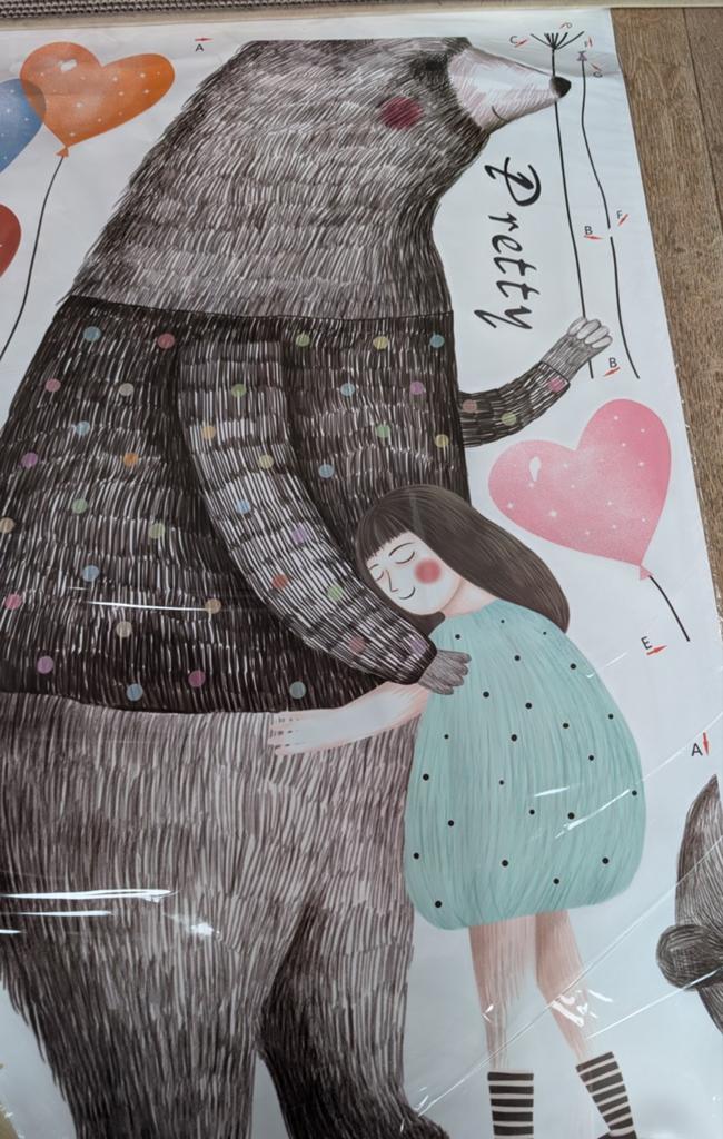Mooie muursticker - NIEUW, Ophalen