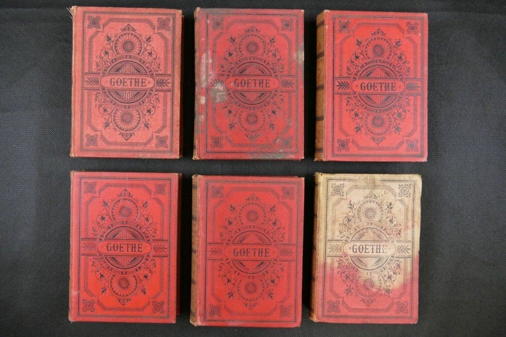 Goethes ausgewählte Werke in zwölf Bänden, Ophalen of Verzenden, Gelezen