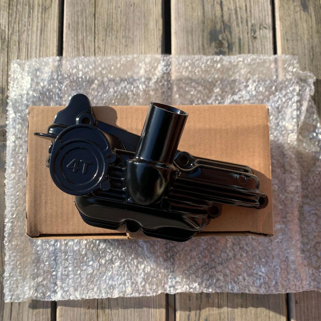 Oliecarter Piaggio/Vespa zwart NIEUW, Fietsen en Brommers, Brommeronderdelen | Scooters, Info@jynkx.com, Nieuw, Ophalen of Verzenden