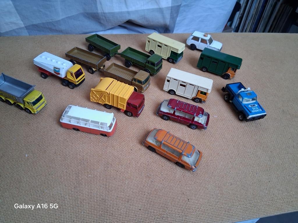 Collectie matchbox ( lesney)voertuigen., Ophalen of Verzenden, Gebruikt, Auto