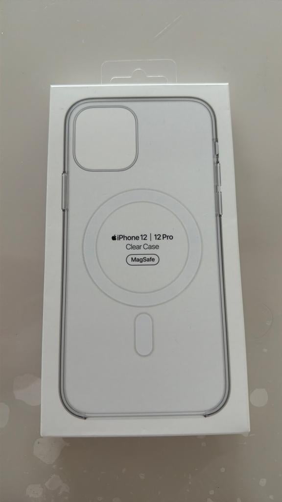 Origineel Apple iPhone 12/12 Pro Clear Case MagSafe – Nieuw, Kunststof, Frontje of Cover, Nieuw, Ophalen of Verzenden