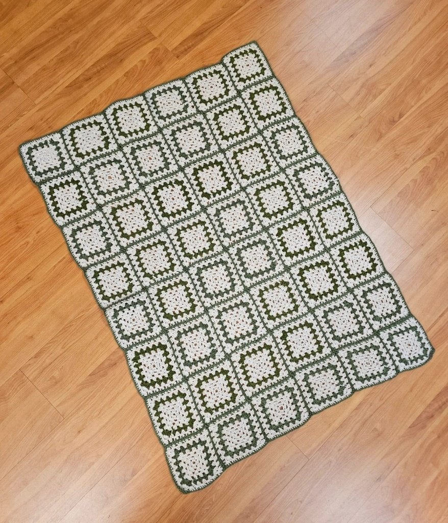 Granny square groen 113/81, Djt@dejuistetoon.eu, Ophalen of Verzenden, Zo goed als nieuw, Mon Plaisir 19, Etten-Leur, Netherlands