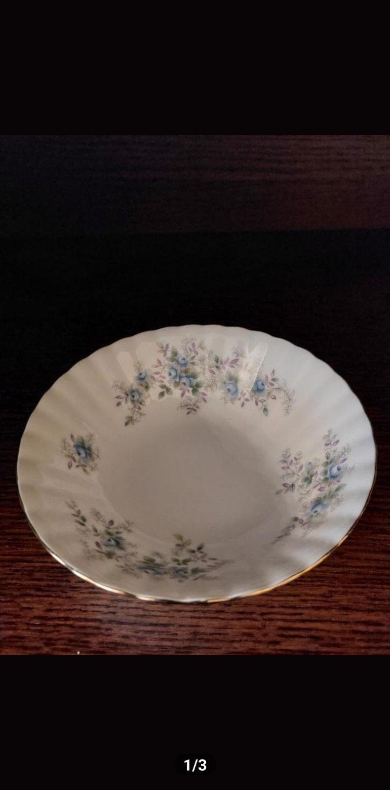 1 Klein schaaltje van Royal Albert, Blue Blossom, Ophalen of Verzenden
