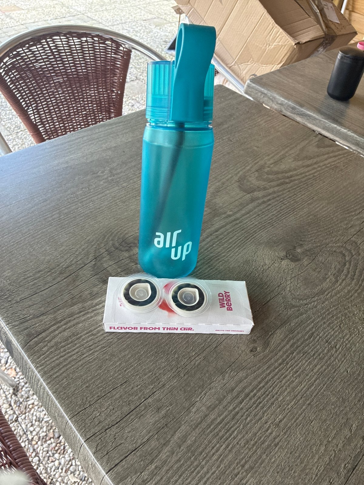 Air Up fles met Wild Berry pods, Ophalen, Kunststof, Zo goed als nieuw, Overige merken