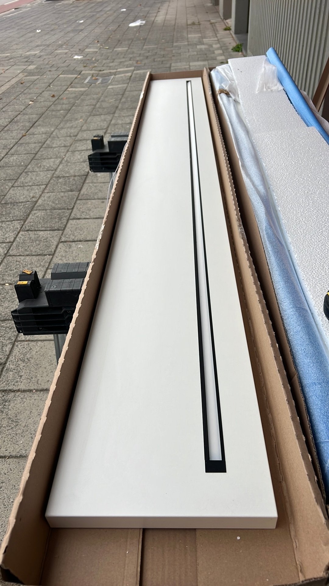 Muurplanken met led verlichting, Ophalen, Zo goed als nieuw