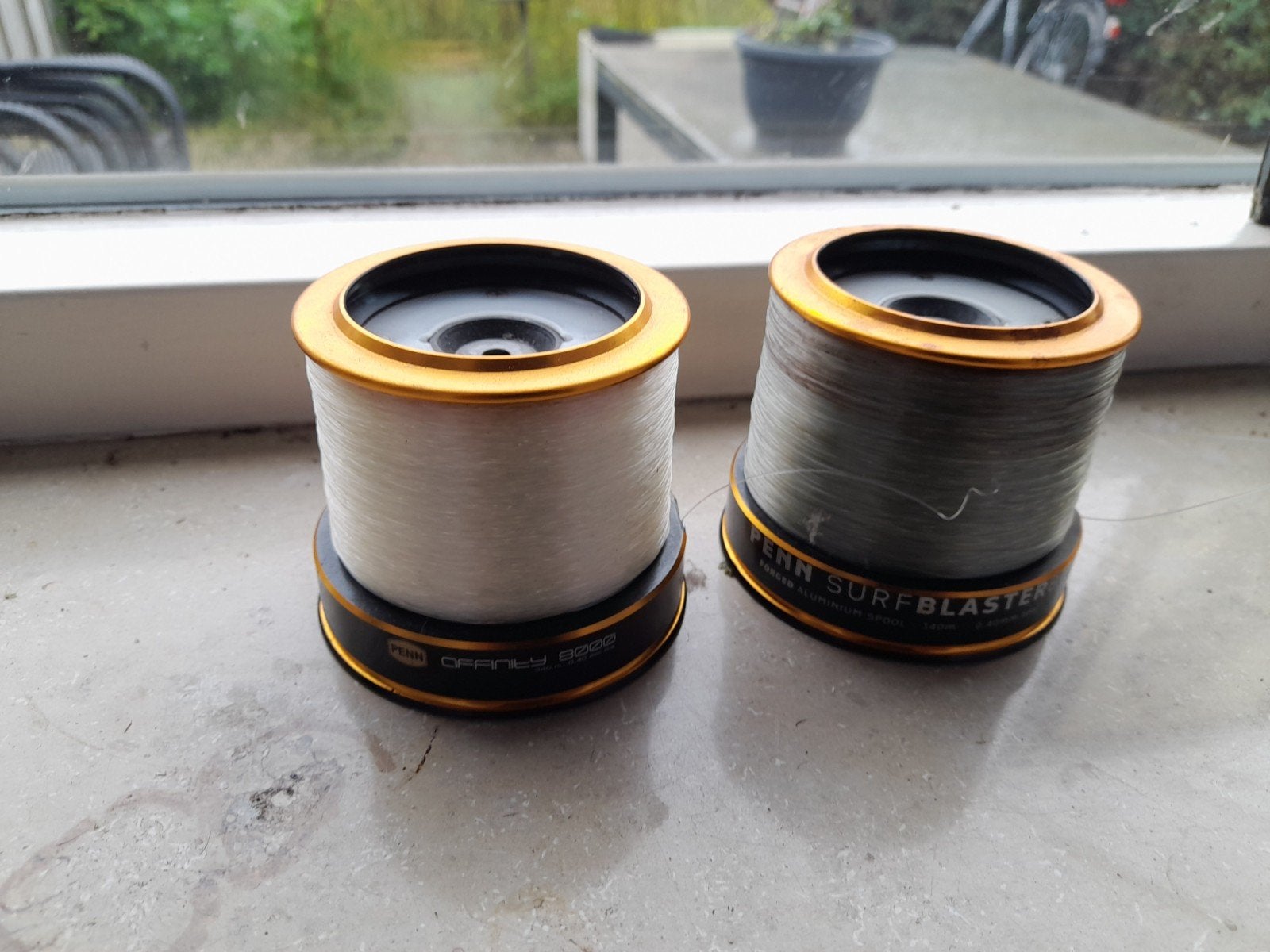 2 reserve spoelen penn surfblaster/affinity, Ophalen of Verzenden
