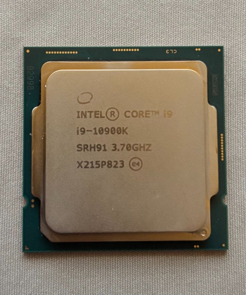 Intel Core i9 10900K, Ophalen, Intel Core i9, Refurbished, LGA 1200