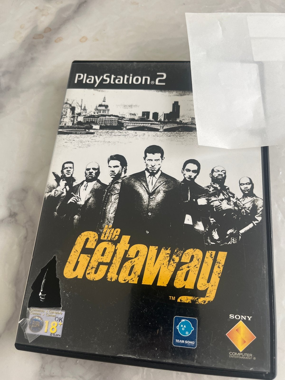 The Getaway - PlayStation 2 (PS2) - Actie/Avontuur, Avontuur en Actie, Gebruikt, Vanaf 18 jaar, 1 speler