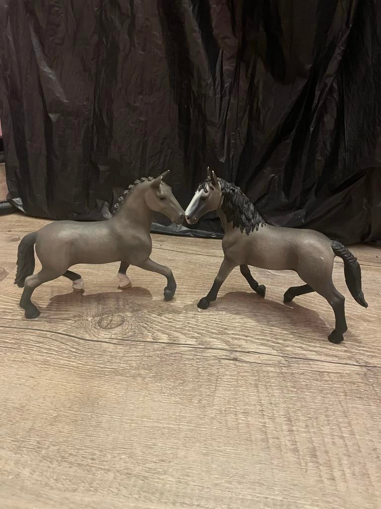 Schleich paarden, Ophalen of Verzenden, Gebruikt
