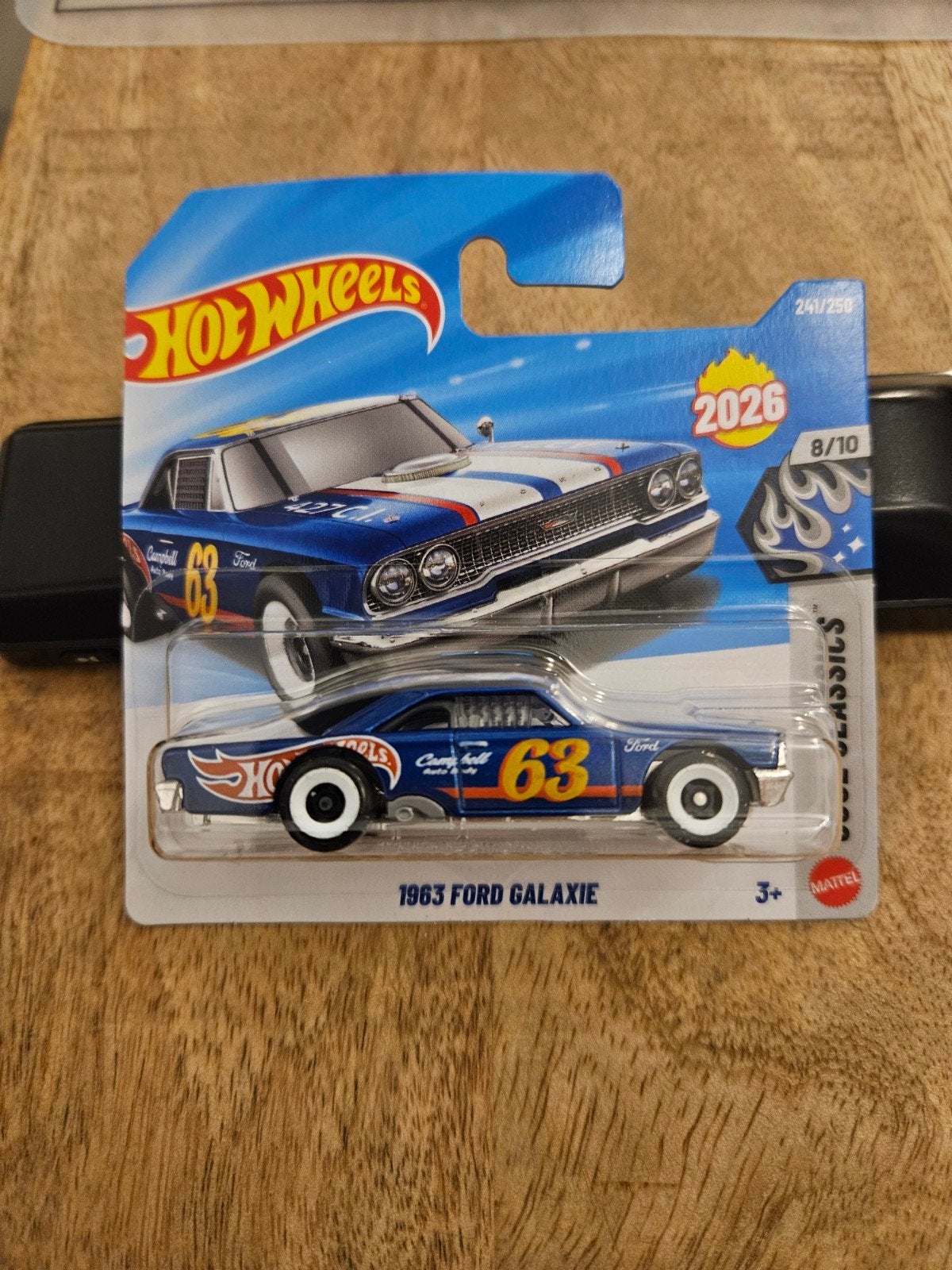 Hotwheels Ford Galaxie 1963 Nieuw, Ophalen of Verzenden, Nieuw, Auto