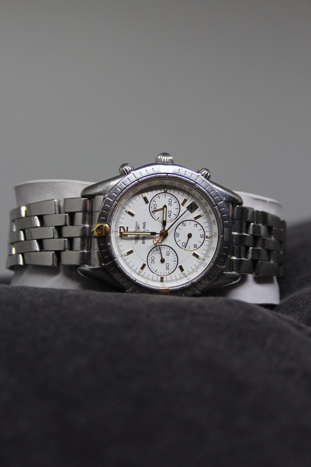 Breitling Chrono Cockpit Automatic - Originele bracelet, Staal, Staal, Breitling, Polshorloge