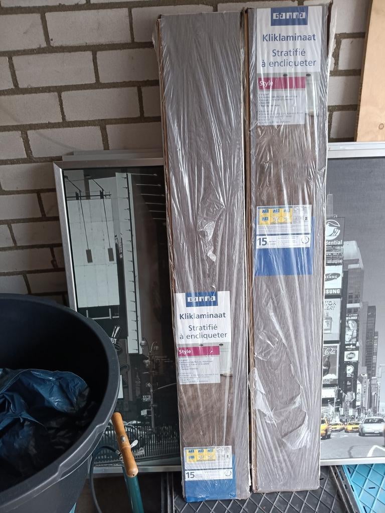 Nieuw Kliklaminaat - Sanna Style, Bruin, Nieuw, Minder dan 10 m², Laminaat