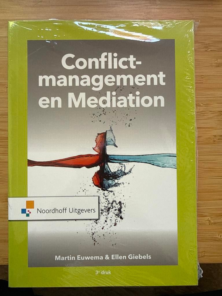 Conflictmanagement en Mediation - Martin Euwema, Boeken, Ophalen of Verzenden, Gamma, Nieuw, HBO