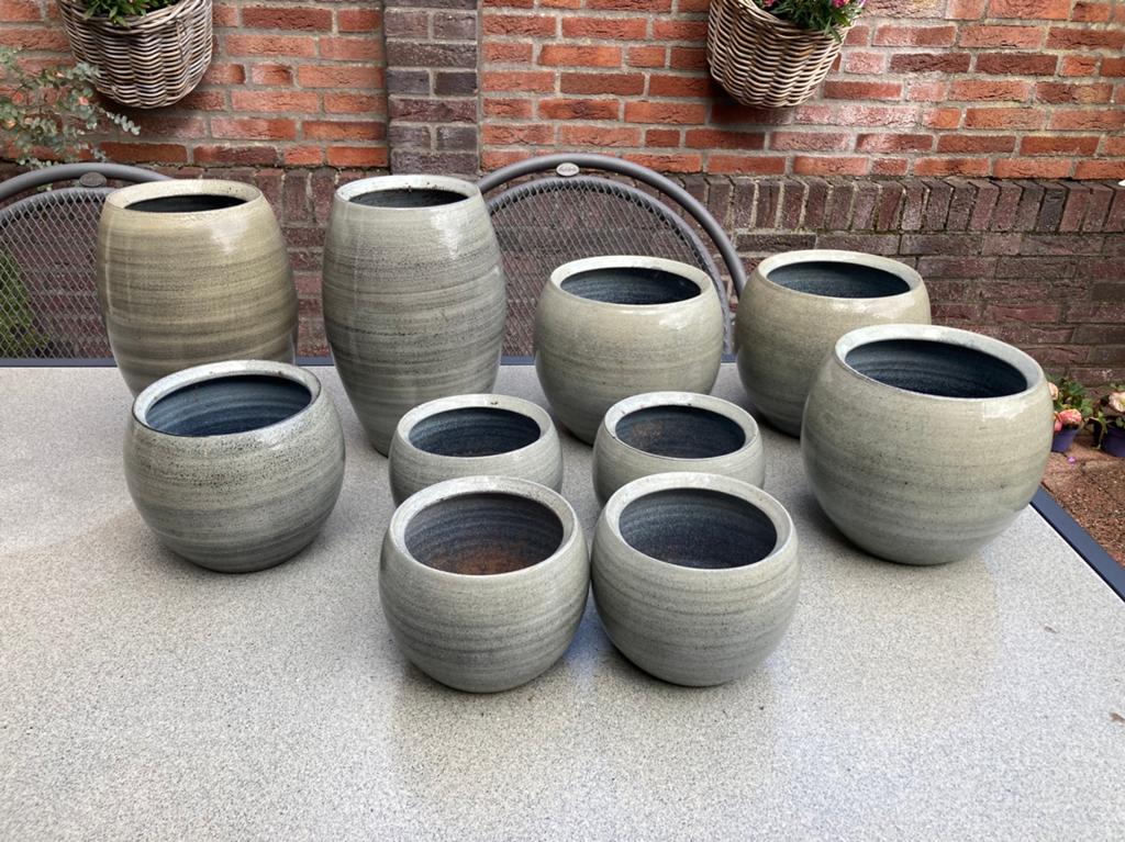Bloempotten serie voor binnen, Ophalen, Rond, Binnen, Zo goed als nieuw