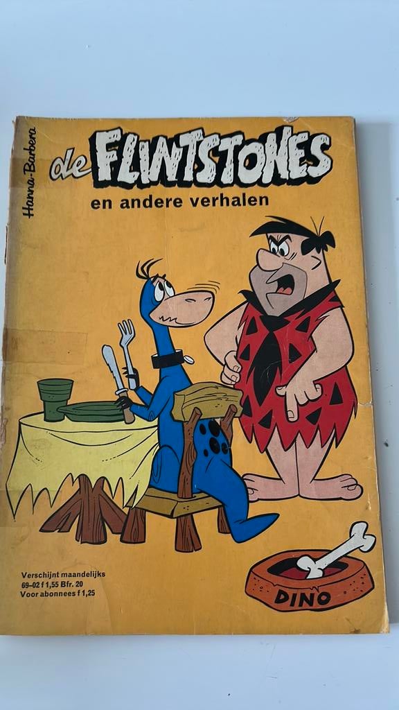 De Flintstones, Eén stripboek, Ophalen of Verzenden, Gelezen