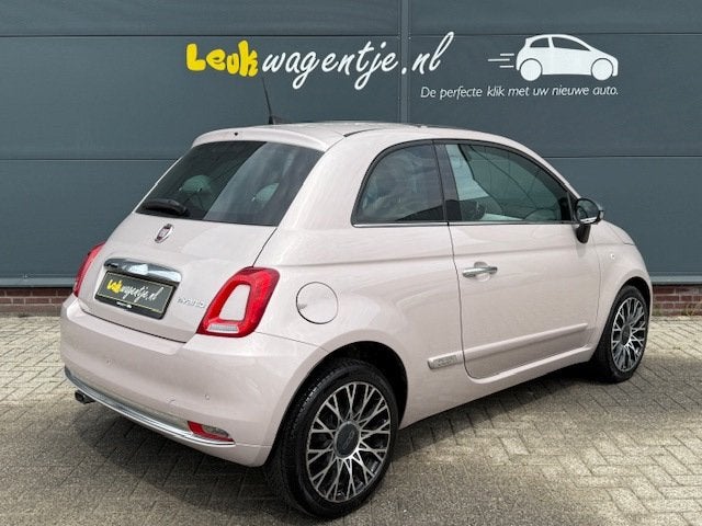 Fiat 500 1.0 Hybrid Star *carplay *navi *climate *cruise *16, Voorwielaandrijving, Gebruikt, Zwart, Overige kleuren