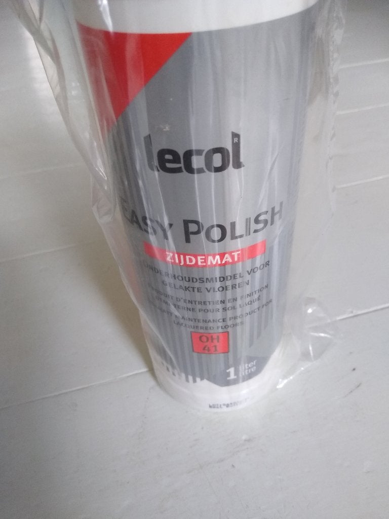 Lecol polish gratis, Doe-het-zelf en Verbouw, Verf, Beits en Lak, Minder dan 5 liter, Ophalen, Nieuw, Wit
